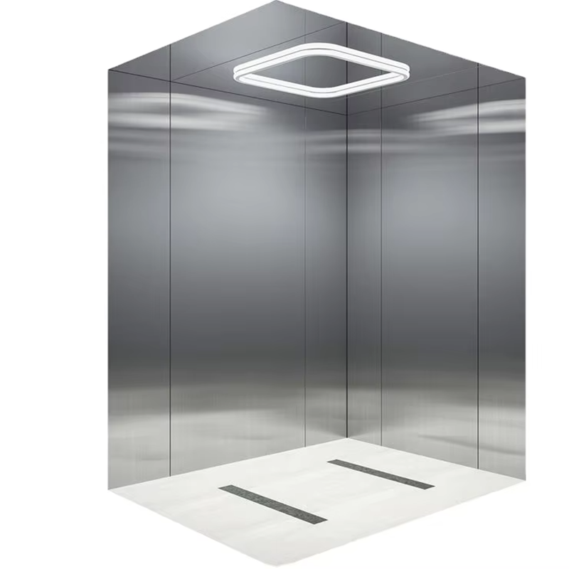 VTEP105 Ascensores Ascensoare de pasageri rezidentiale de lux Gearless AC Silențios, eficient și elegant PVC