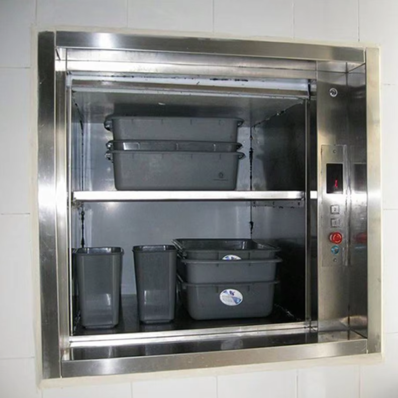 VTEF105 Ascensores Elevadores Lift vertical pentru halter pentru uz la restaurant și la cantină