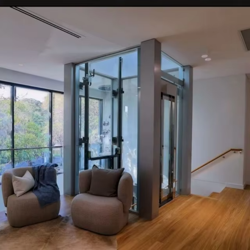 VTEV108 Ascensores Elevadores Lift de vilă sigur și de încredere pentru instalarea casei de familie