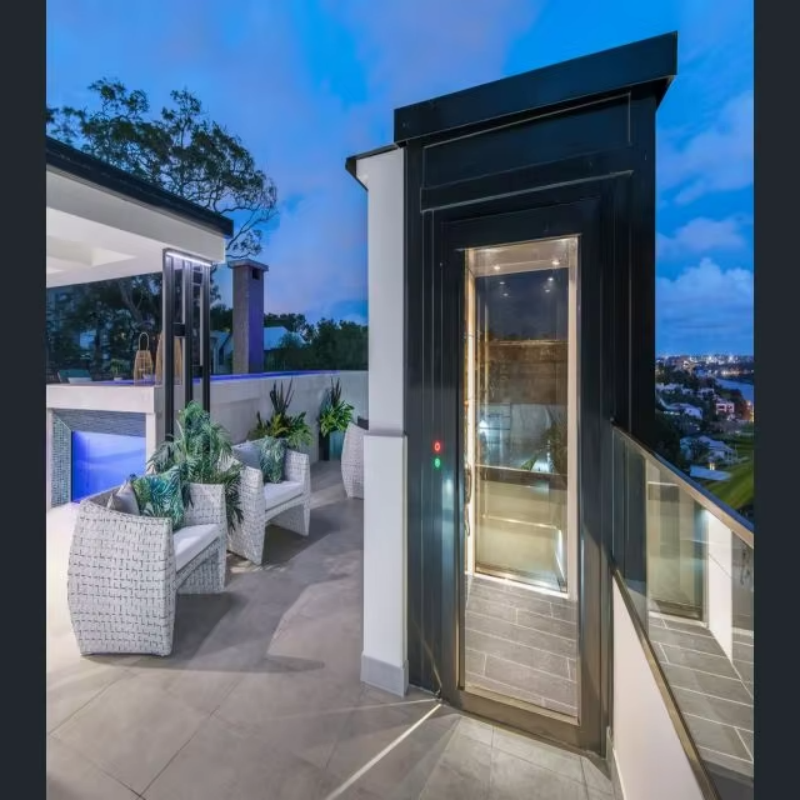 VTEV108 Ascensores Elevadores Lift de vilă sigur și de încredere pentru instalarea casei de familie