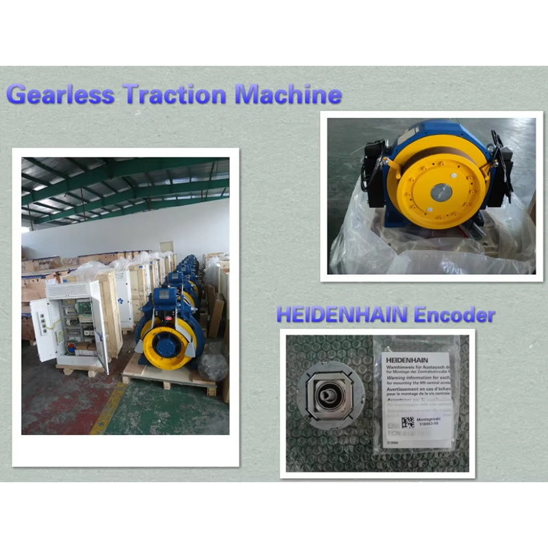 VTSP215 Vanzare fierbinte 320kg-1000kg Ascensor Lift Motor Ascensor Gearless Traction Machine