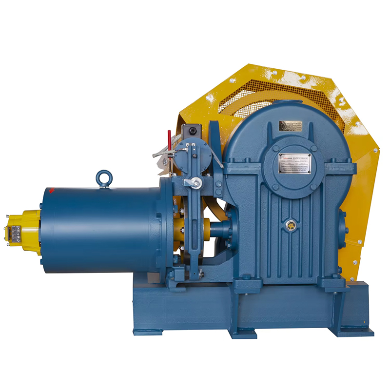 VTSP216 Produse noi YJF100K 320 Kg-450 Kg Piese pentru lift Torin Drive Elevator Geared Traction Machine