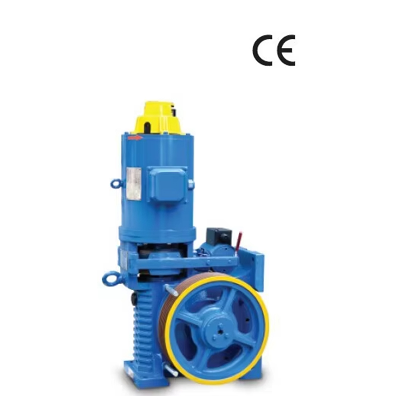 VTSP216 Produse noi YJF100K 320 Kg-450 Kg Piese pentru lift Torin Drive Elevator Geared Traction Machine