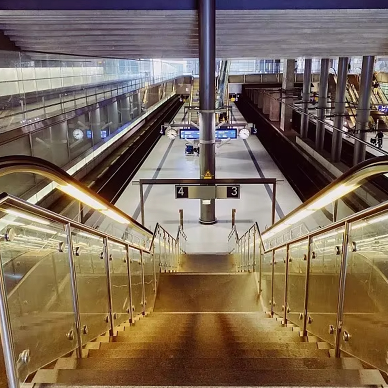 VTES104 Scară rulantă mobilă eficientă din punct de vedere energetic _ Funcționare lină și silențioasă pentru nodurile de transport public