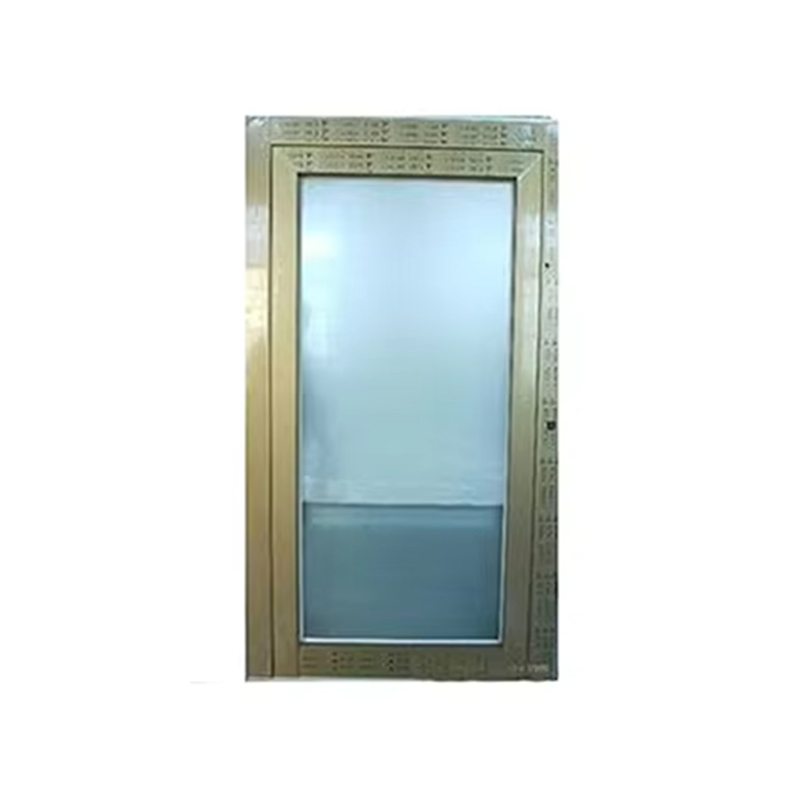 VTSP204 Sistem de uși de lift de înaltă calitate Panou manual de ușă din sticlă vopsită din oțel inoxidabil