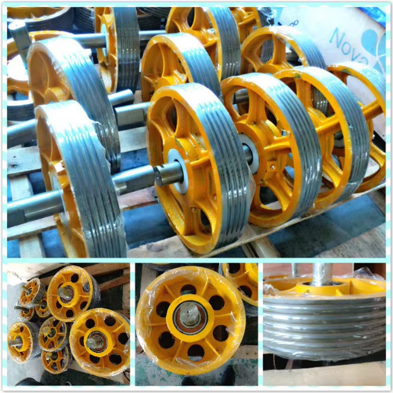 VTSP271 Elevator contragreutate roată roată deflector din fontă roată