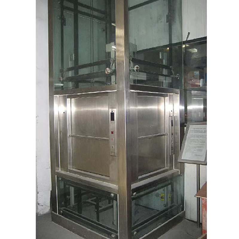 VTEF108 Lift electric pentru halteră, fără viteze, cu podea din PVC pentru serviciul de bucătărie la restaurant și la hotel