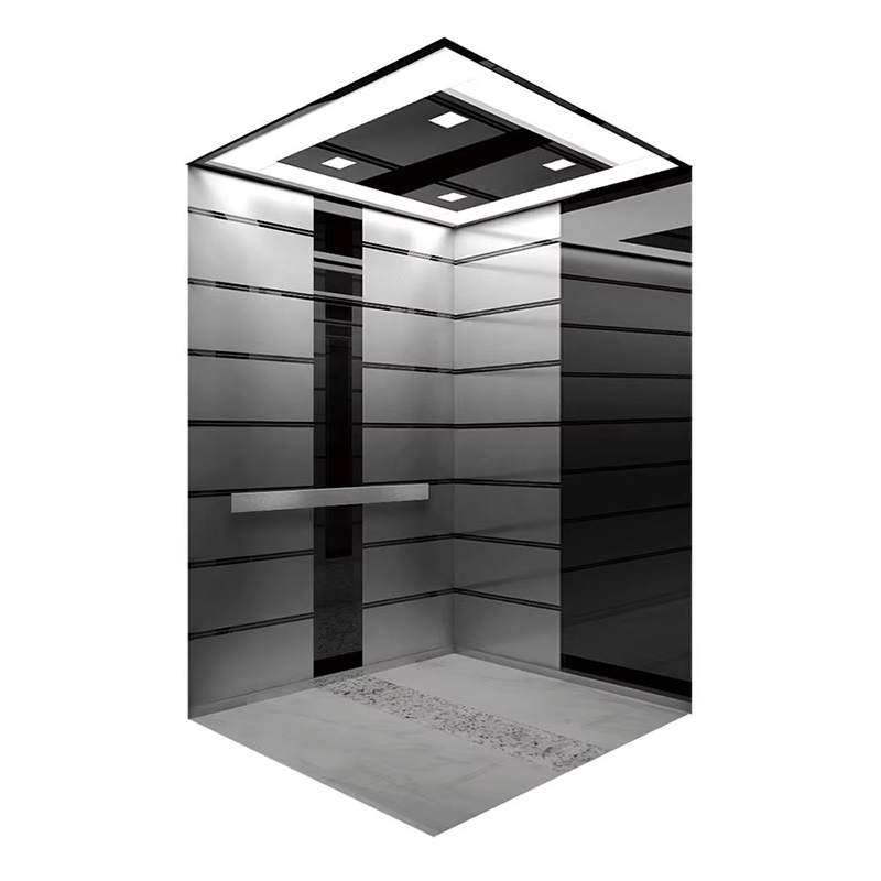 VTEP118 Elevadores Ascensoare avansate pentru pasageri Gearless AC PVC Construcție din oțel inoxidabil certificat ISO90001 Caracteristicile inteligente se îmbunătățesc