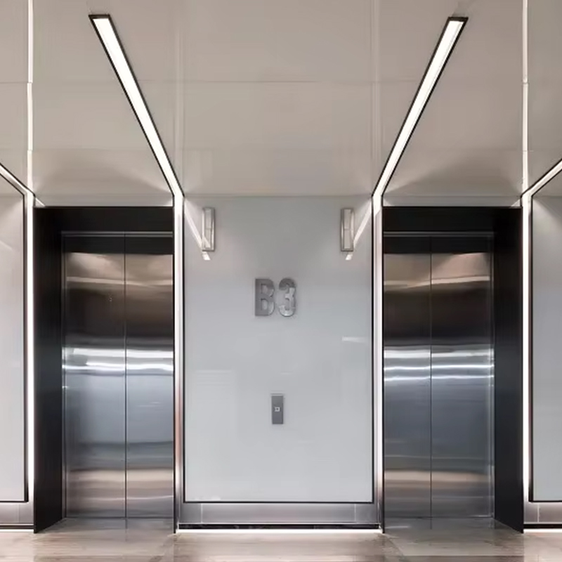 VTEP118 Elevadores Ascensoare avansate pentru pasageri Gearless AC PVC Construcție din oțel inoxidabil certificat ISO90001 Caracteristicile inteligente se îmbunătățesc