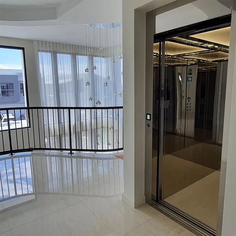 VTEP122 Elevadores Lift pentru pasageri avansat și care economisește spațiu pentru clădiri înalte
