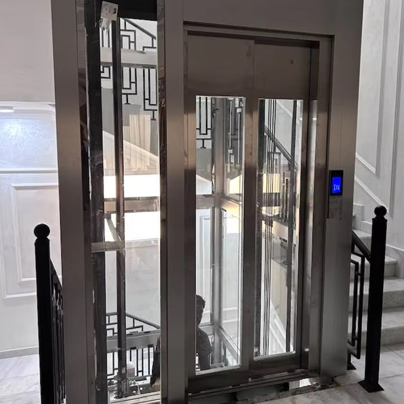 VTEP124 China, marca modernă, producător de ascensoare de pasageri, ascensoare de înaltă performanță, utilizare în hotel, podea din PVC, unitate AC Drive din oțel inoxidabil
