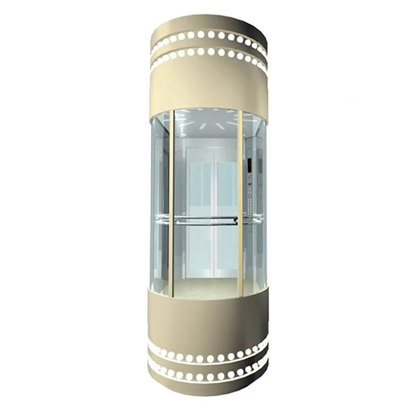 VTEO103 Ascensores Ascensor de lux de observație cu design panoramic din sticlă pentru clădiri comerciale