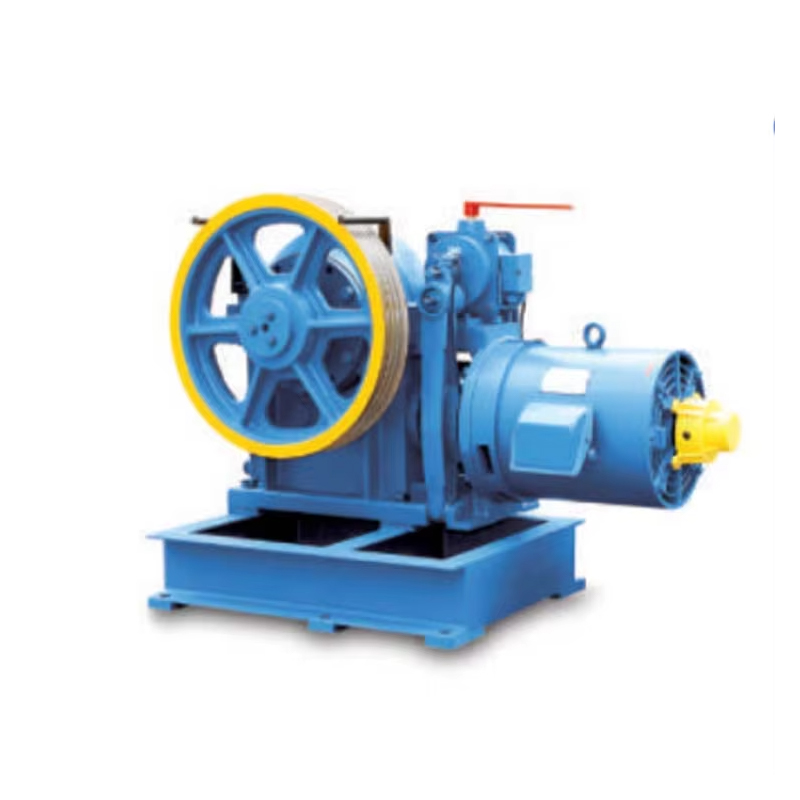 VTSP254 GTW9 Motor de mașină de tracțiune a liftului electric pentru utilizare la hotel Capacitate 630KGS 1.0M_S Viteză 380V_220V 2_1 Roping Certificat EN81