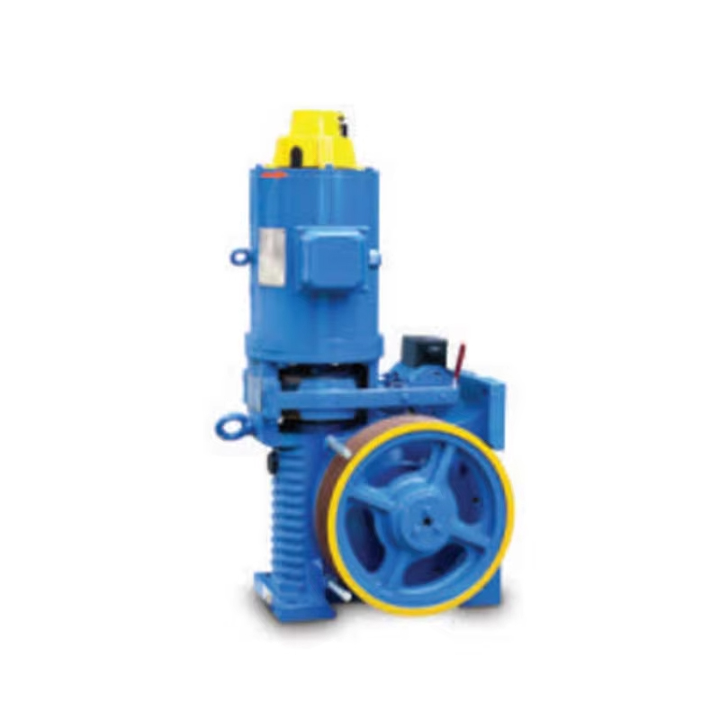 VTSP254 GTW9 Motor de mașină de tracțiune a liftului electric pentru utilizare la hotel Capacitate 630KGS 1.0M_S Viteză 380V_220V 2_1 Roping Certificat EN81