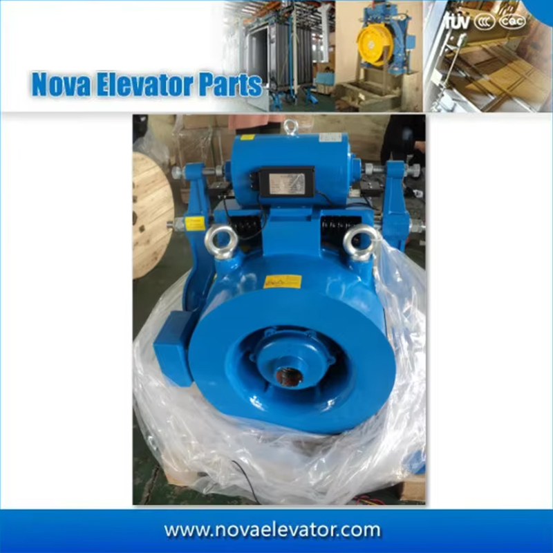 VTSP224 China Factory 380V 350KG Lift Motor Lift Traction Machine Pret