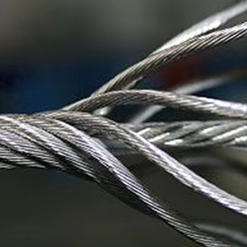 VTSP263 China Factory 11mm Sârmă de oțel pentru lift de înaltă rezistență la întindere, rezistentă la căldură, galvanizată