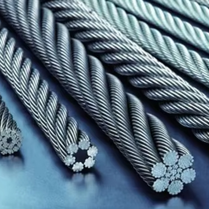 VTSP263 China Factory 11mm Sârmă de oțel pentru lift de înaltă rezistență la întindere, rezistentă la căldură, galvanizată