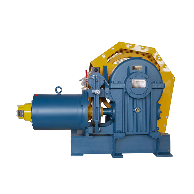 VTSP245 China Factory Elevator Geared Traction Machine Goods Lift Motor