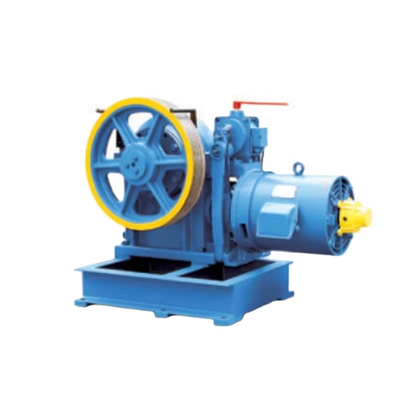 VTSP245 China Factory Elevator Geared Traction Machine Goods Lift Motor