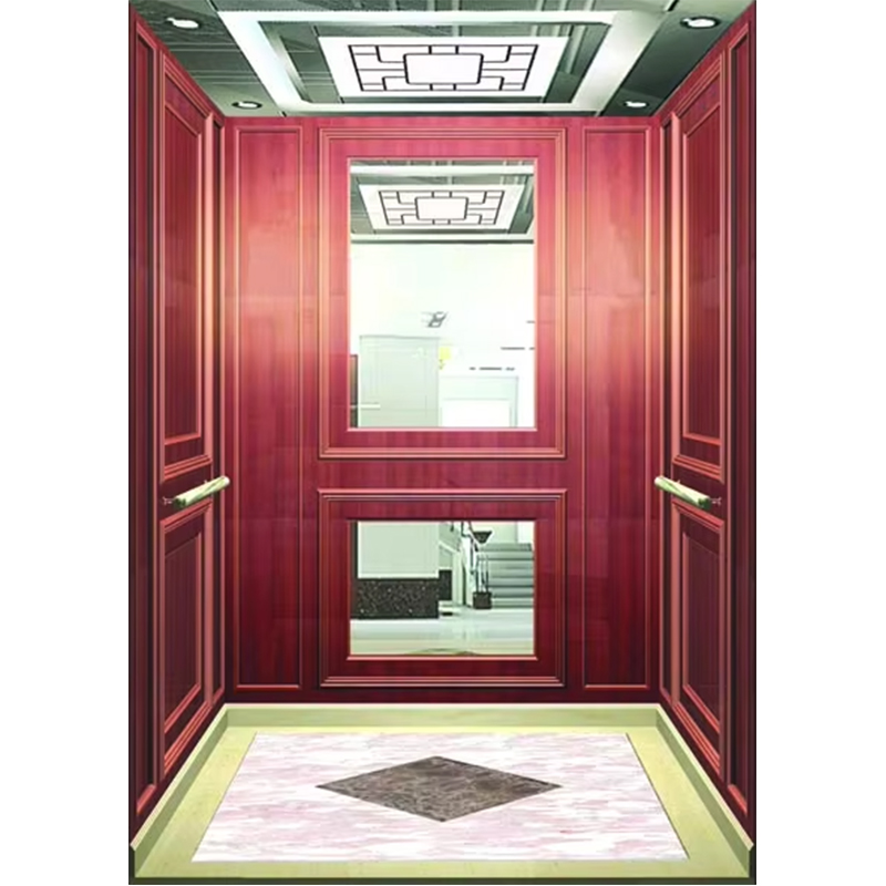 VTSP133 Cabină de lift de hotel de lux cu design contemporan premium din oțel inoxidabil Culoare personalizată 1 an garanție