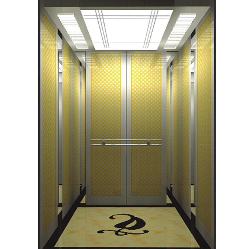 VTSP135 Piese și accesorii pentru lift Cabină comercială pentru liftul de pasageri cu panouri de perete anti-zgârieturi
