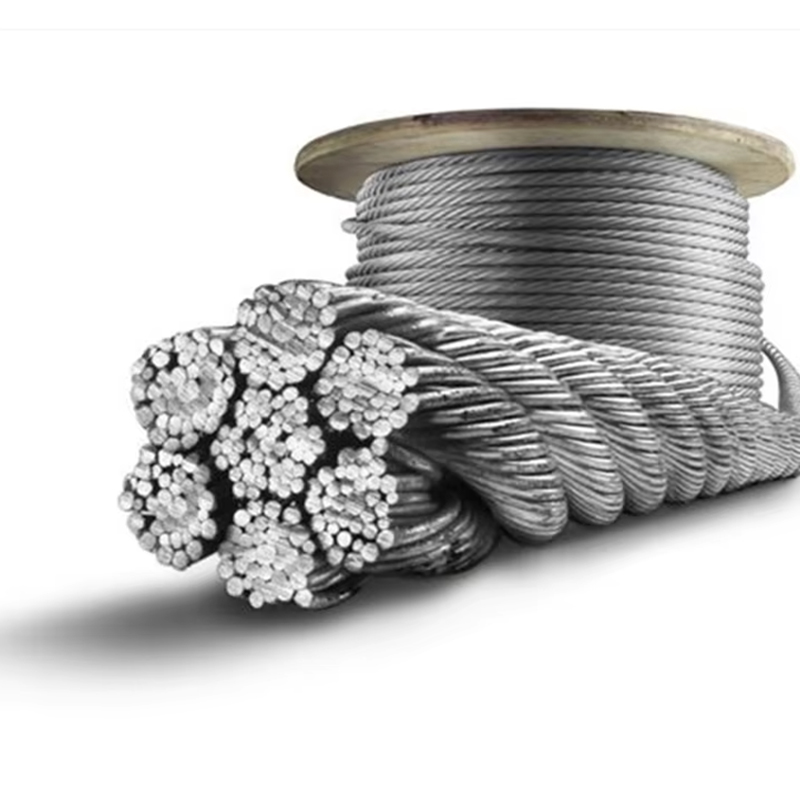 VTSP265 Oțel inoxidabil 12 mm Sistem de tracțiune a liftului pentru pasageri Sârmă de oțel