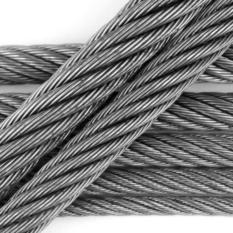 VTSP265 Oțel inoxidabil 12 mm Sistem de tracțiune a liftului pentru pasageri Sârmă de oțel