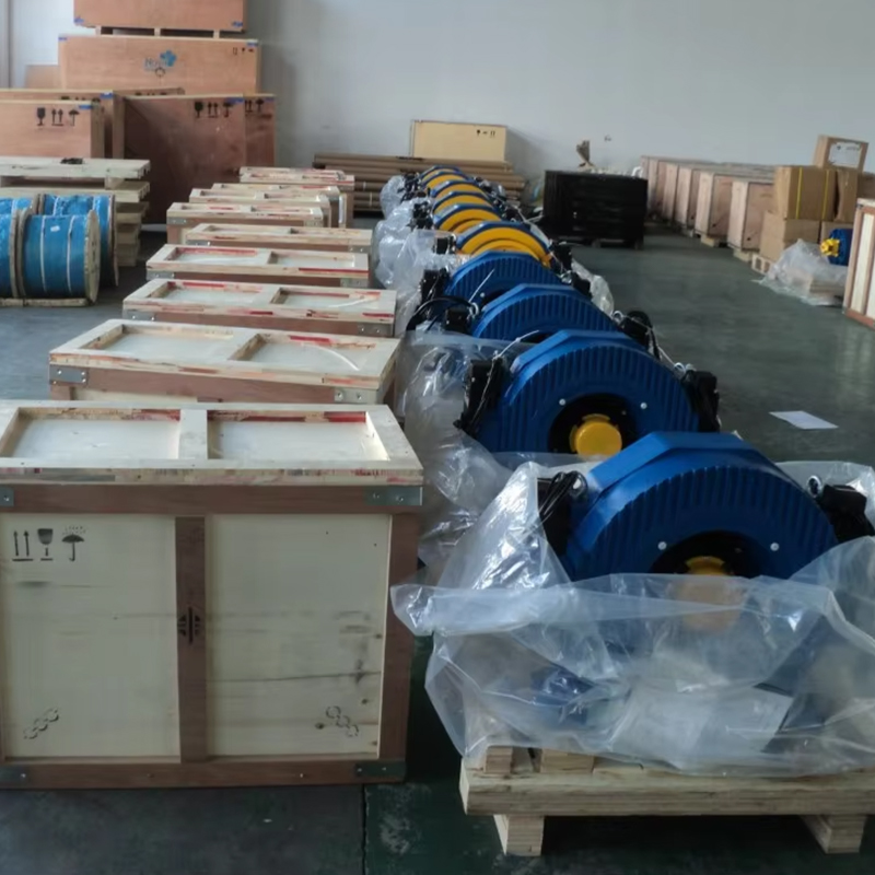 VTSP234 Montanari Mașină de tracțiune fără viteze MCG350 Motor de ridicare 2000-2500KGS Motor cu motor