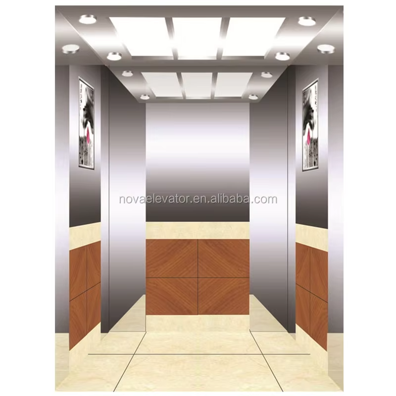 VTSP128 Piese și accesorii pentru lift Cabină premium pentru lift de observație cu pereți plini de sticlă