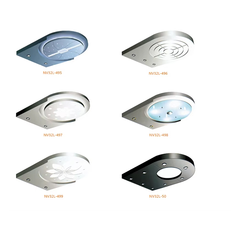 VTSP139 Decorare cabină de lift Modern LED Panou de plafon pentru cabină de lift Design din oțel inoxidabil pentru plafonul de lift