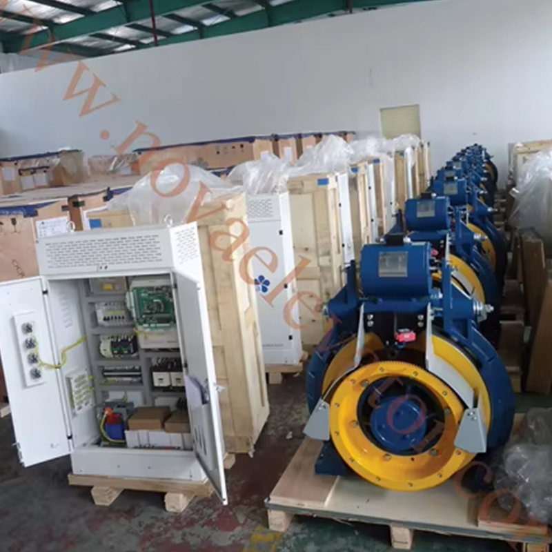 VTSP240 Ascensor Mașină de tracțiune sincronă fără angrenaj cu magnet permanent pentru lift