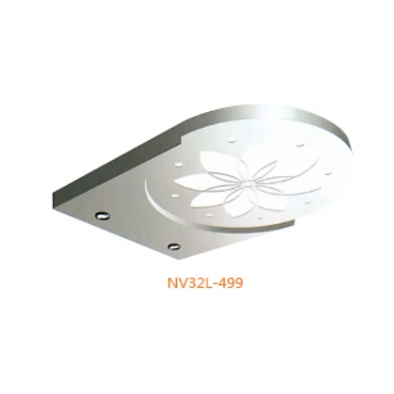 VTSP138 Piese de modernizare a liftului personalizat lift plafon iluminat cu LED oglindă din oțel inoxidabil lift tavan