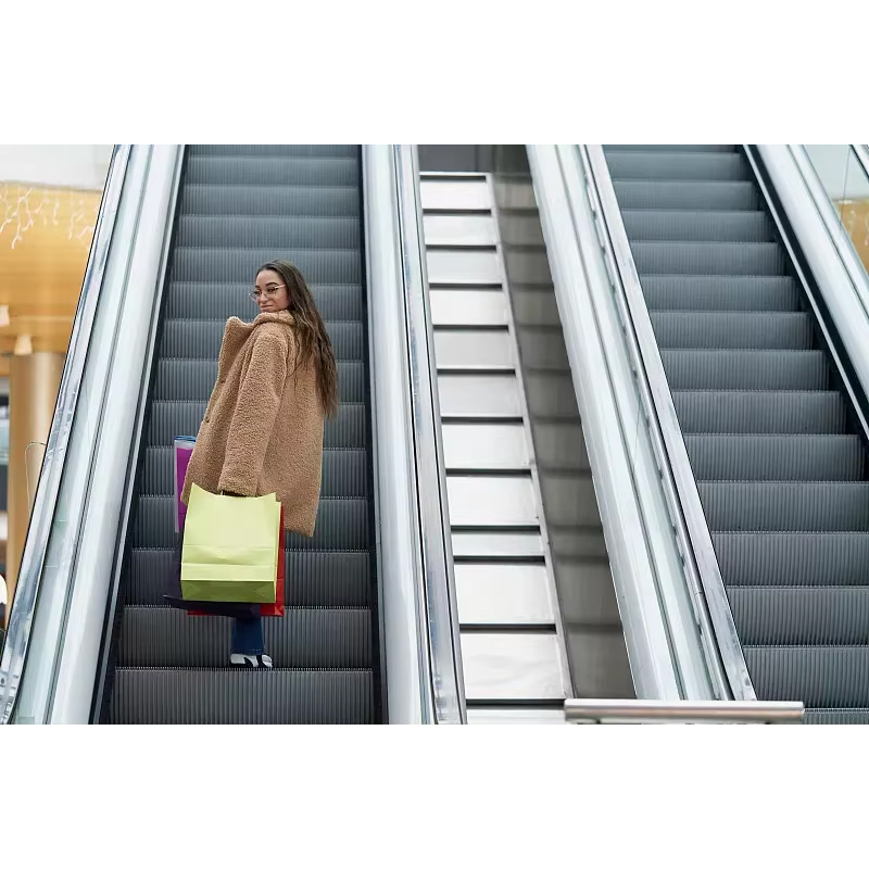 VTES107 Scară rulantă comercială economică de interior cu control Vvvf de 30 de grade cu 1 an garanție Design modern pentru clădiri de birouri