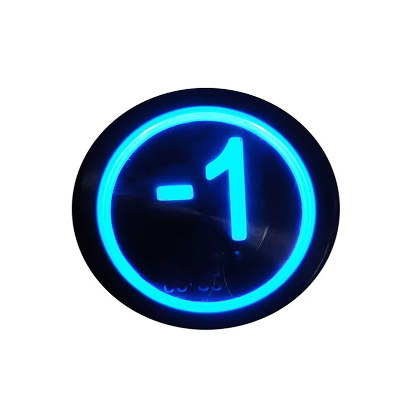 VTSP359 China VTSP359 Resetare lift BST 22mm Negru Push LED din oțel inoxidabil rezistent la apă Certificat ISO9001 1 an garanție Model